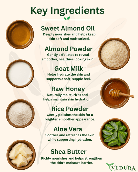 Almond Soap - Vedura