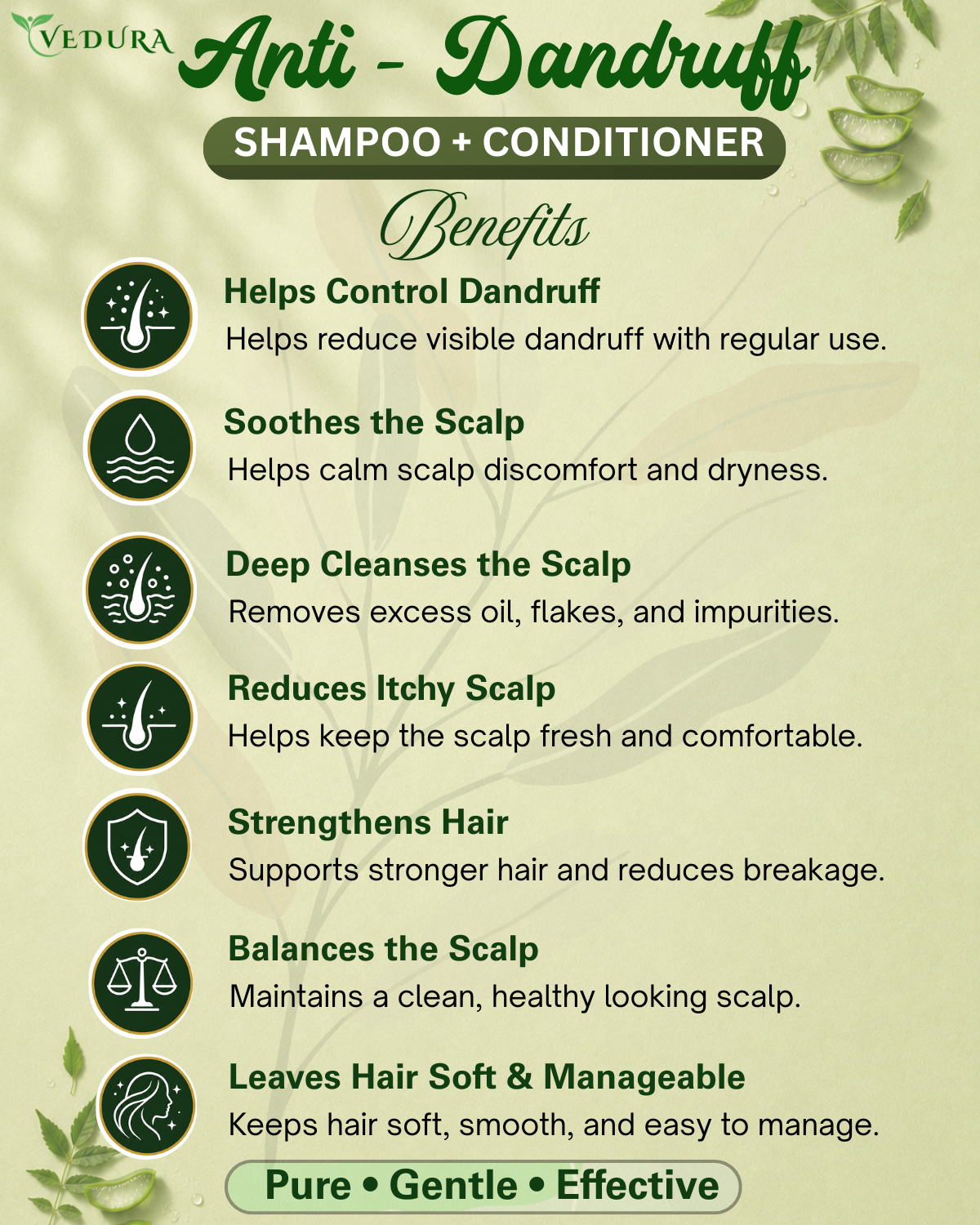 Anti-Dandruff Shampoo + Conditioner