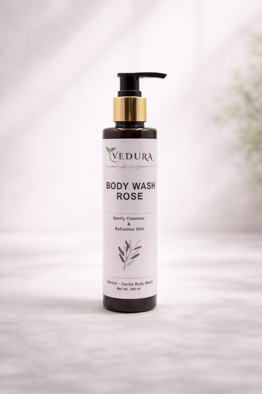 Rose Body Wash – Gentle Cleansing & Soft Skin (200 ml)