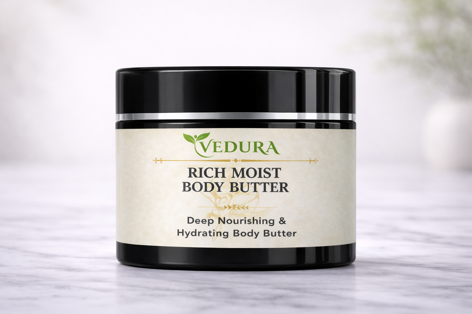 VEDURA Rich Moist Body Butter – Deep Hydration & Nourishment (100 g)