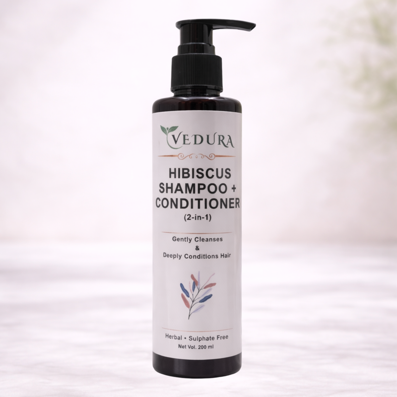 Hibiscus Shampoo + Conditioner – Smooth & Healthy Hair (200 ml)