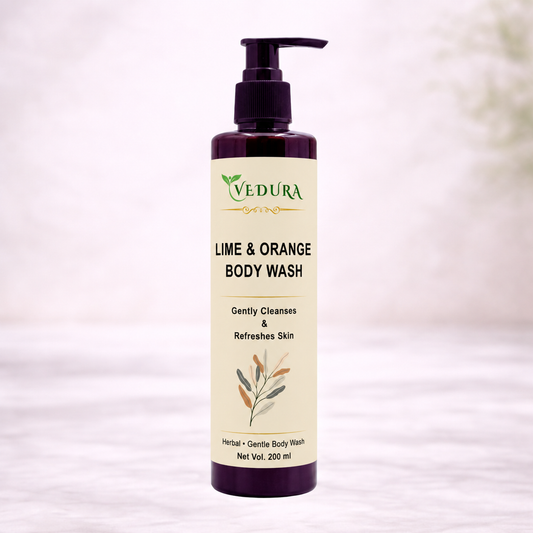Lime & Orange Body Wash – Refreshing & Oil Control Cleanser (200 ml)