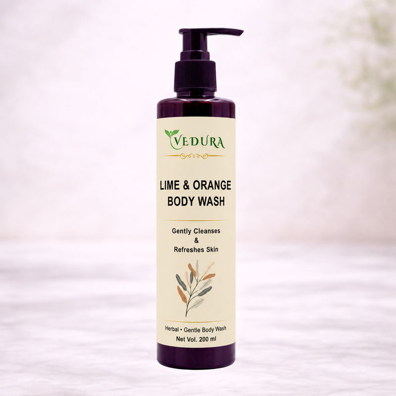 Lime & Orange Body Wash – Refreshing & Oil Control Cleanser (200 ml)