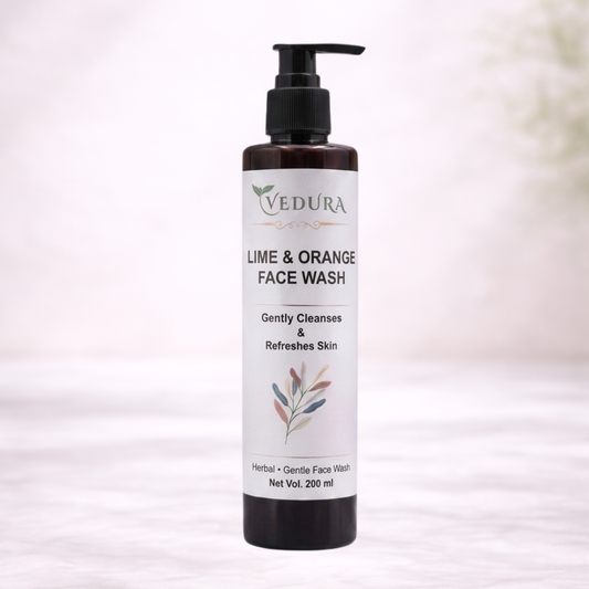 Lime & Orange Face Wash – Gentle Cleansing & Healthy Skin (200 ml)