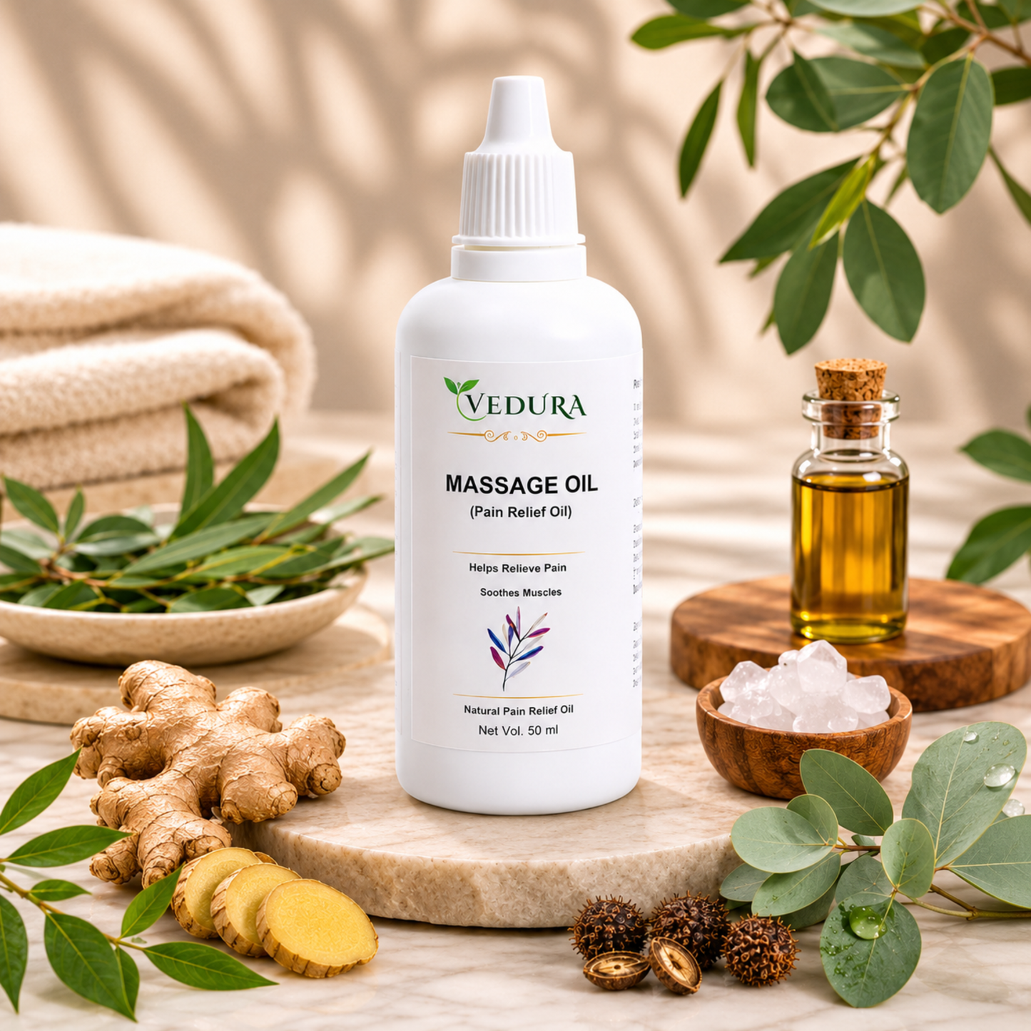 Pain Relief Massage Oil
