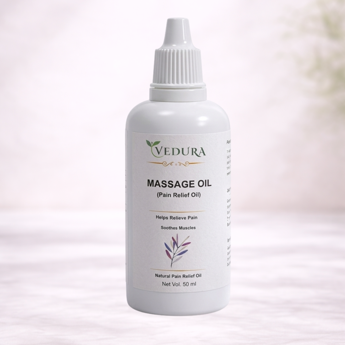 VEDURA Pain Relief Massage Oil – 50 ml