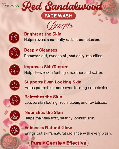 Red Sandalwood Face Wash