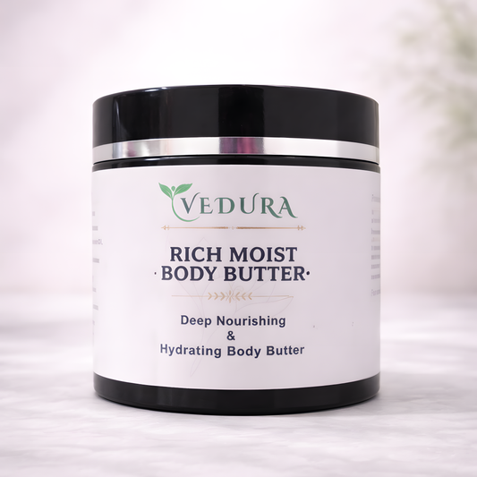 VEDURA Rich Moist Body Butter – Deep Hydration & Nourishment (100 g)