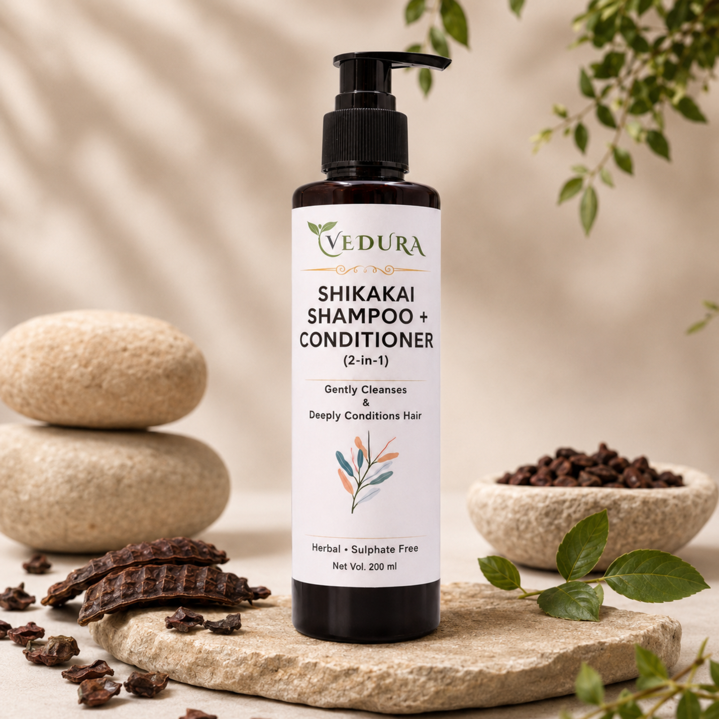 Shikakai Shampoo + Conditioner