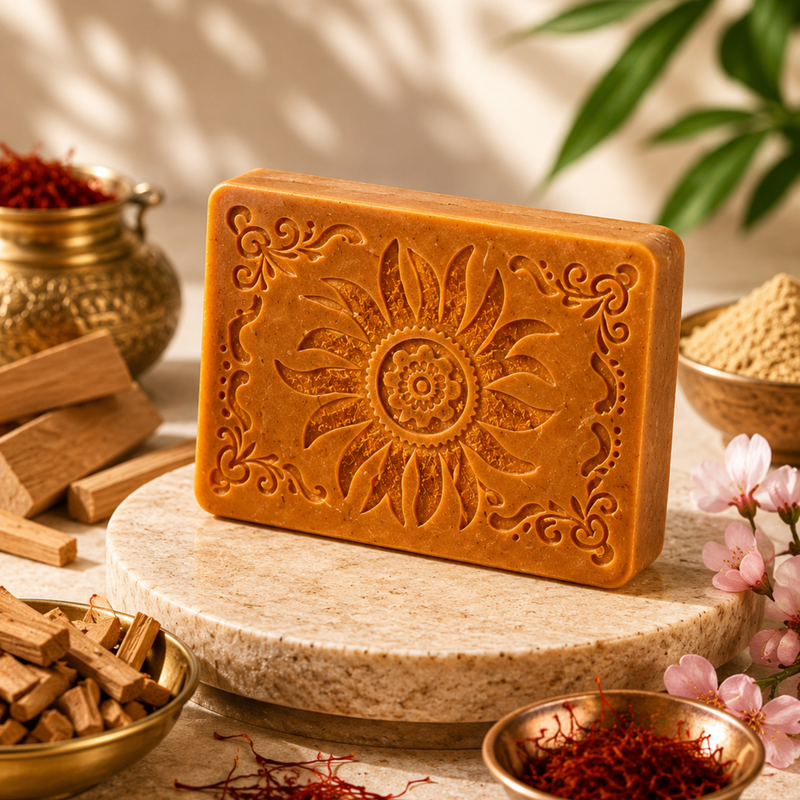 Saffron Sandalwood Soap