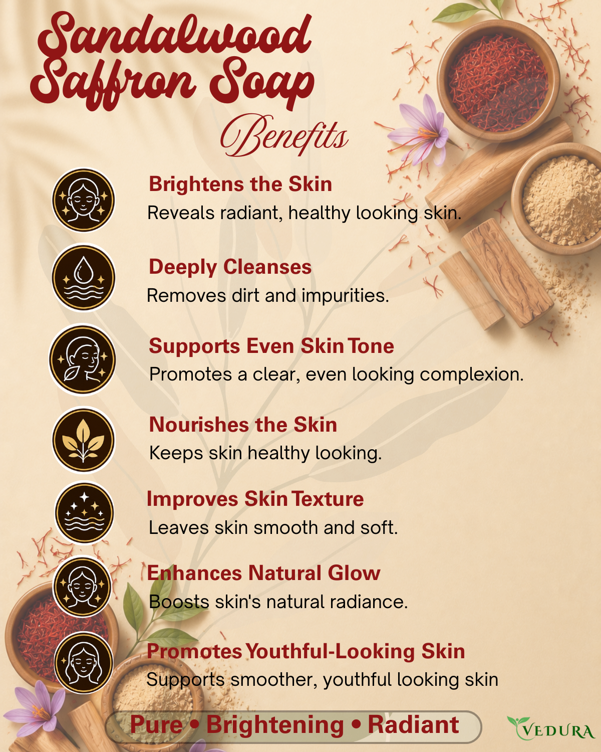 Saffron Sandalwood Soap
