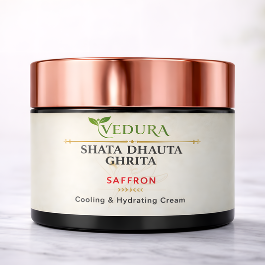 VEDURA Shata Dhauta Ghrita – Ayurvedic Skin Nourishment (50 g)