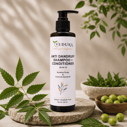 Anti-Dandruff Shampoo + Conditioner - Vedura