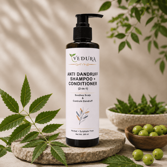 Anti-Dandruff Shampoo + Conditioner - Vedura