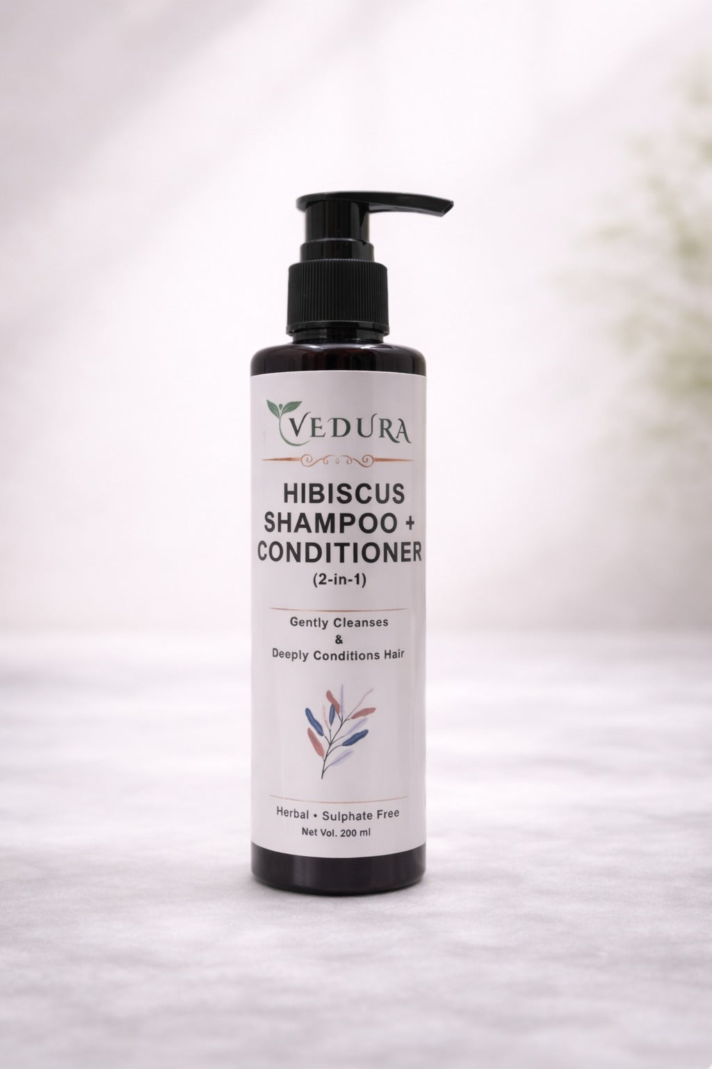 Hibiscus Shampoo + Conditioner – Smooth & Healthy Hair (200 ml)