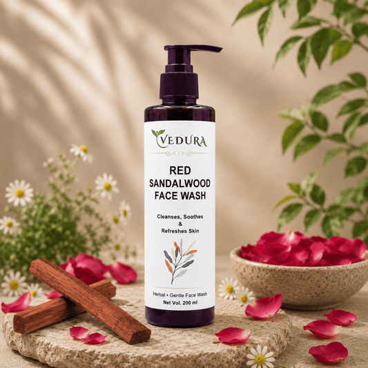 Red Sandalwood Face Wash - Vedura