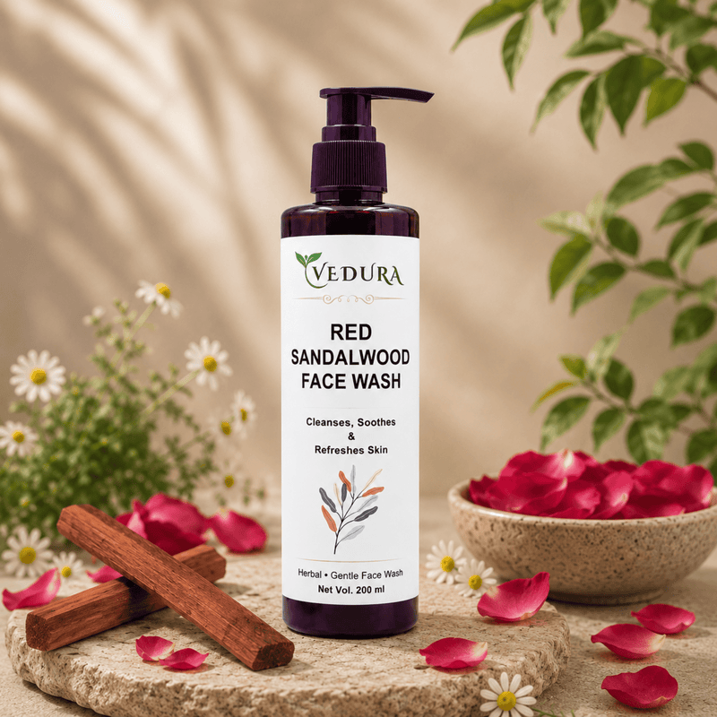 Red Sandalwood Face Wash - Vedura